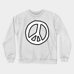 Peace sign Crewneck Sweatshirt